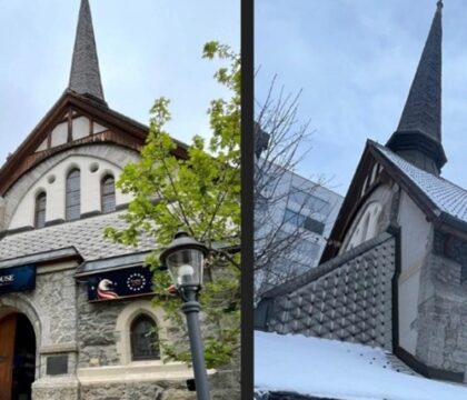 Davos : les États-Unis s’emparent d’une église centenaire