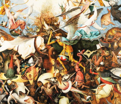 « La chute des anges rebelles » de Bruegel, c&rsquo;est l&rsquo;histoire du combat du Bien contre le Mal