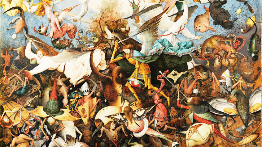 « La chute des anges rebelles » de Bruegel, c&rsquo;est l&rsquo;histoire du combat du Bien contre le Mal