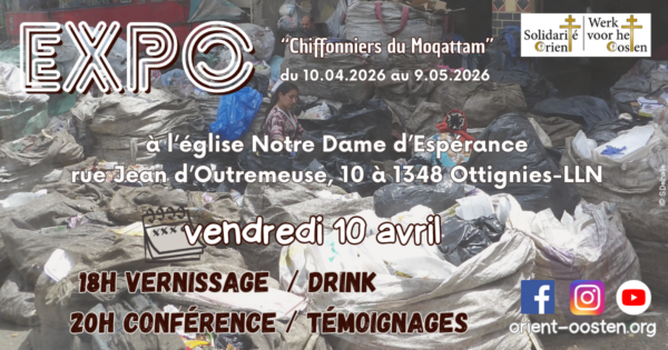 Vernissage / Exposition : « Chiffonniers du Moqattam »