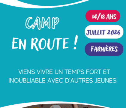 Camp jeunes 14-18 ans « En route »