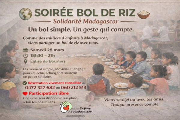 Souper bol de riz solidaire