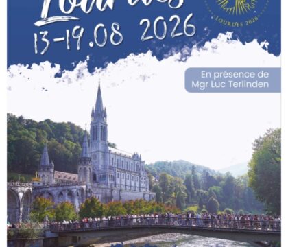 « Je te salue comblée de grâce ». Thème pastoral pour le pèlerinage 2026 de l’archidiocèse à Lourdes