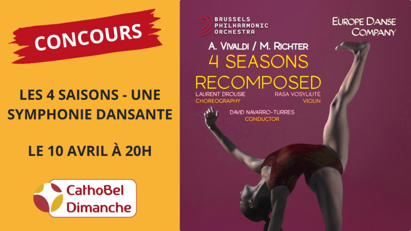 Concours : Gagnez des places pour le concert « Les 4 saisons de Vivaldi – Une symphonie dansante » (Clôturé)