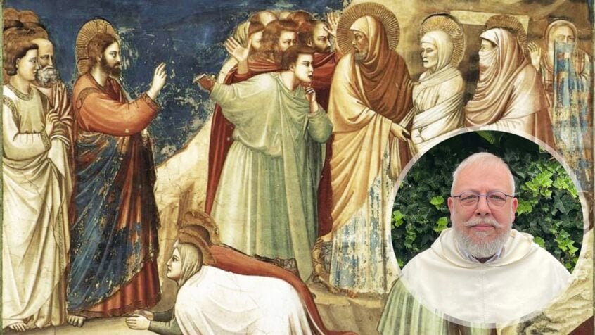 Commentaire de l’Evangile de ce dimanche par le frère Laurent Mathelot, o.p. : Dieu dans les larmes