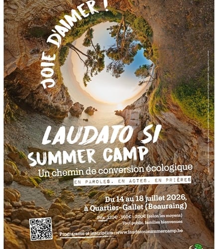 Laudato Si Summer Camp 2026 : « Joie d&rsquo;aimer ! »