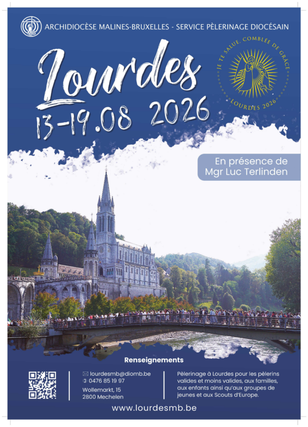 Pèlerinage  Lourdes diocésain Malines-Bruxelles