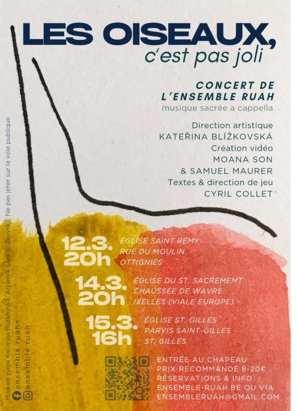 Concert : « Les oiseaux, c&rsquo;est pas joli »
