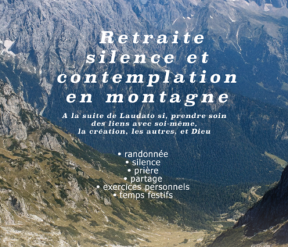 Retraite silence et contemplation en montagne