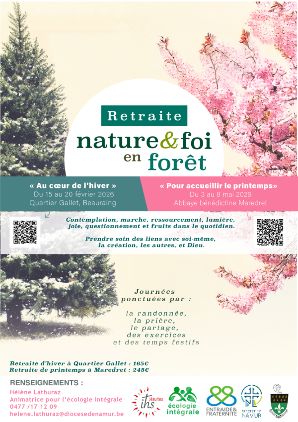 Retraite silence et contemplation en forêt