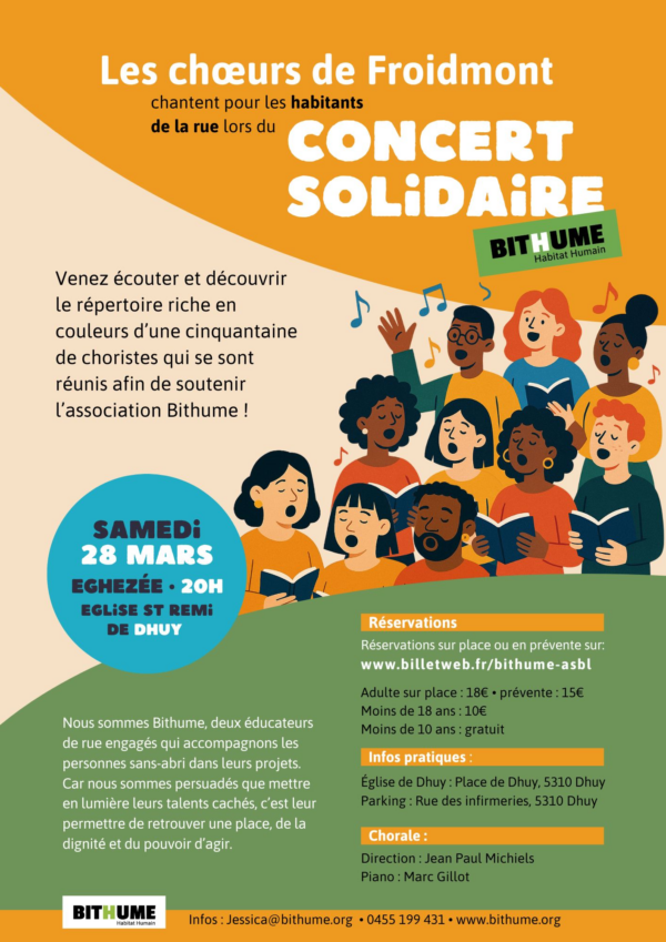 Concert solidaire à Dhuy