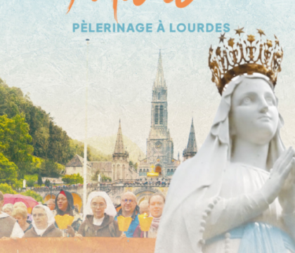 pèlerinage à Lourdes : « Sois comblé de grâces avec Marie »