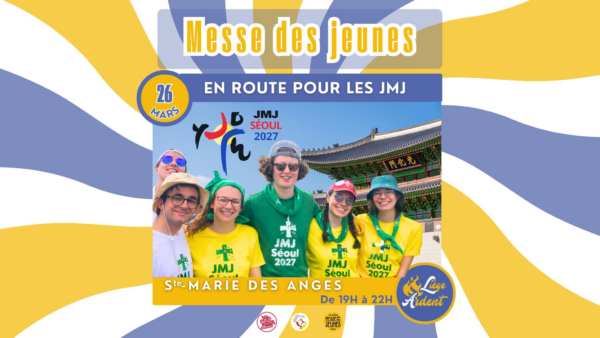 Messe des jeunes Liège Ardent – Spéciale lancement des JMJ