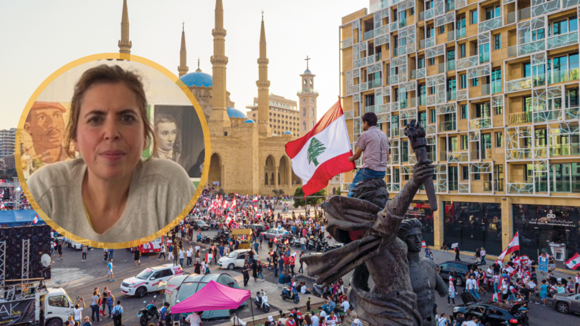 « J’ai beaucoup d’empathie pour tous ces déplacés. Ils n’arrêtent pas de tout perdre »: au cœur d&rsquo;un Liban en crise, Fidaa guette les signes positifs…