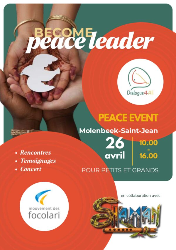 Rencontre : « Peace Event – Become a Peace Leader »