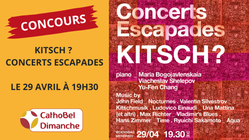 Concours : Gagnez 3×2 places pour le concert Kitsch à la Tricoterie (Clôturé)