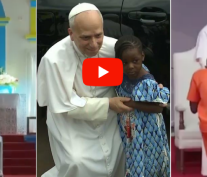 Emotion en Algérie, visite d&rsquo;une prison controversée, cadeau à sa nièce… : 5 vidéos marquantes du Pape en Afrique