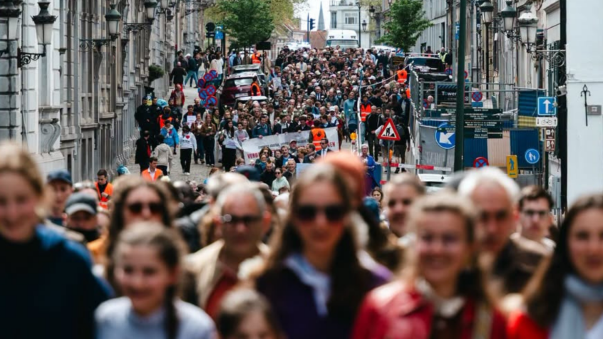Marche pour la Vie : 700 participants dans les rues de Bruxelles, selon les organisateurs