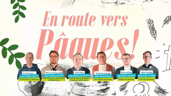 Une série de vidéos pour comprendre le temps pascal avec les prêtres du diocèse de Namur