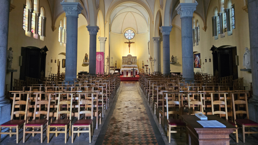 Messe télévisée : direction Lasne ce dimanche