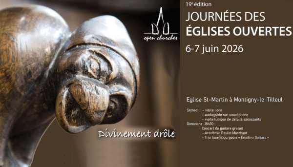 Journées Eglises Ouvertes : « Divinement drôle »