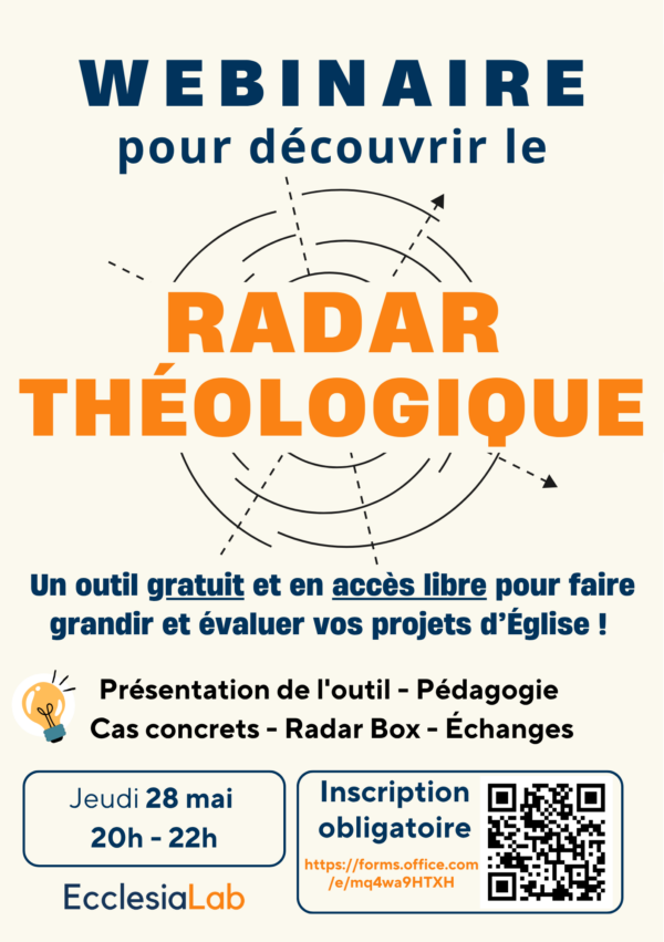 « Le radar théologique » – Venez découvrir un outil au service de la mission ecclésiale !