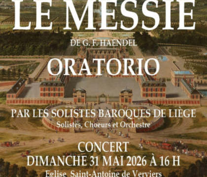 Concours : Gagnez 3×2 places pour le concert « Le Messie de Haendel » du New Baroque Festival Verviers (Clôturé)