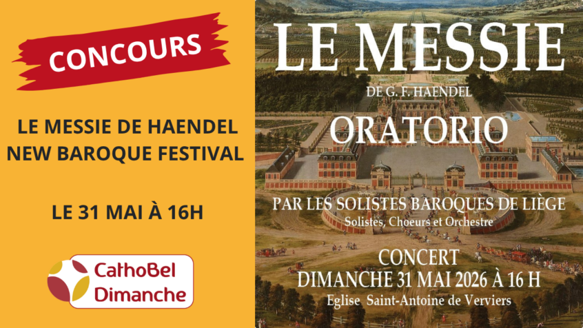 Concours : Gagnez 3×2 places pour le concert « Le Messie de Haendel » du New Baroque Festival Verviers (Clôturé)
