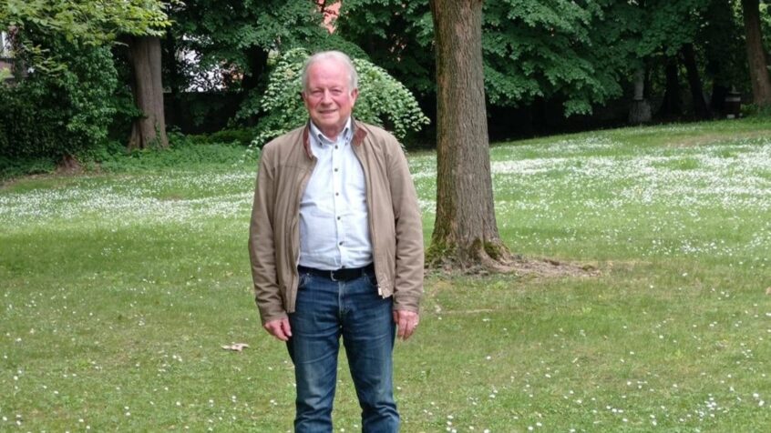 Patrice, 68 ans, recevra le sacrement de confirmation, ce samedi