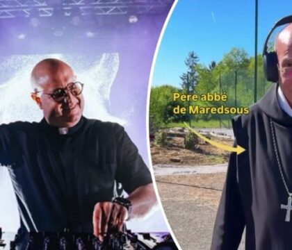 Le père abbé de Maredsous cartonne sur TikTok et annonce le DJ Padre Guilherme au Maredsous Sound Festival