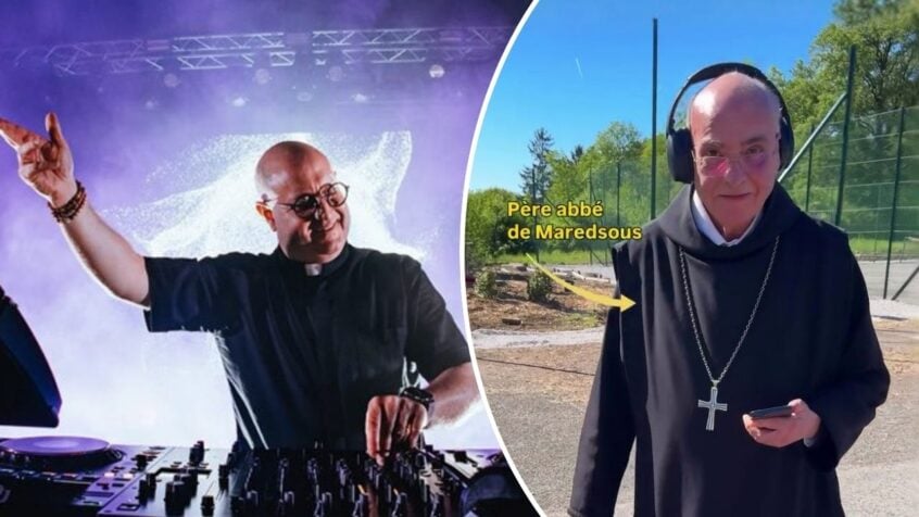 Le père abbé de Maredsous cartonne sur TikTok et annonce le DJ Padre Guilherme au Maredsous Sound Festival