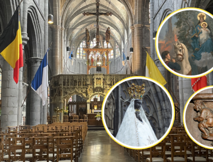 Trésors cachés, légendes médiévales et sculptures graveleuses : plongez dans les secrets de la basilique de Walcourt