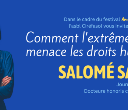 Conférence : « Comment l&rsquo;extrême droite menace les droits humains »