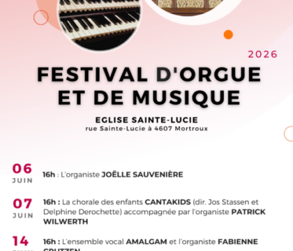 Festival d&rsquo;orgue et de musique