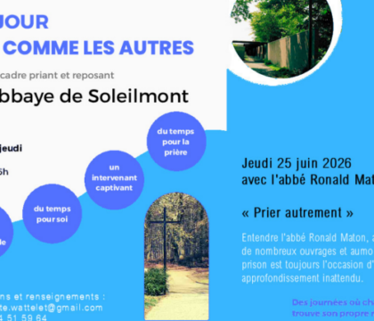Ressourcement : « Un jour pas comme les autres »