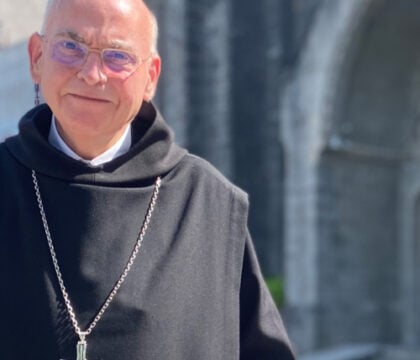 François Lear est le père abbé de Maredsous depuis un an et demi: « J’ai été touché que la communauté me choisisse. Mais, en même temps, j’étais effrayé devant la responsabilité »