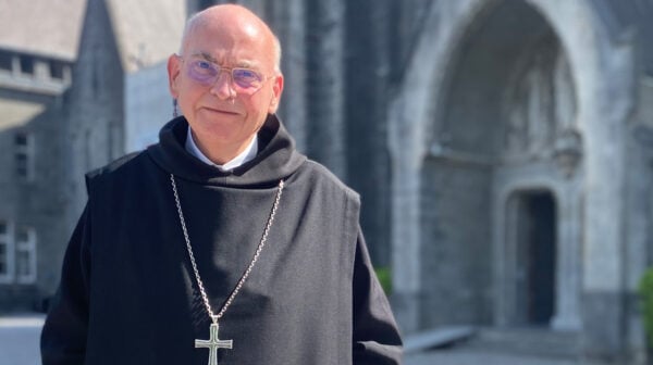 François Lear est le père abbé de Maredsous depuis un an et demi: « J’ai été touché que la communauté me choisisse. Mais, en même temps, j’étais effrayé devant la responsabilité »