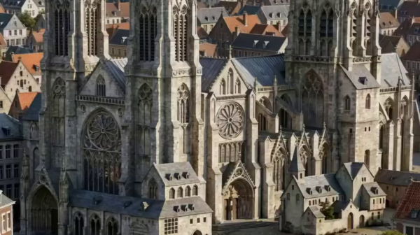 La cathédrale Saint-Lambert renaît par l&rsquo;intelligence artificielle