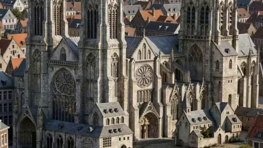La cathédrale Saint-Lambert renaît par l&rsquo;intelligence artificielle