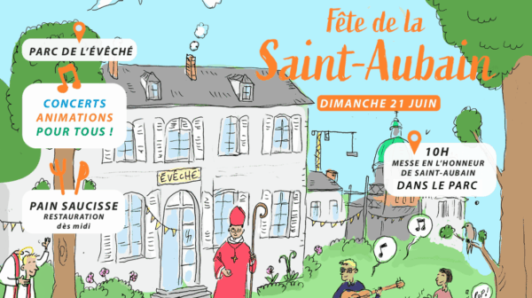 Viens célébrer saint Aubain pour les Fêtes de la Musique !