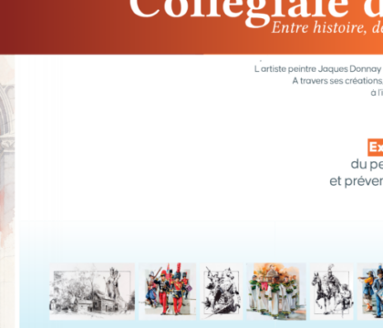 Centenaire de la reconstruction de la Collégiale de Visé: exposition et prévente d&rsquo;œuvres de Jacques Donnay