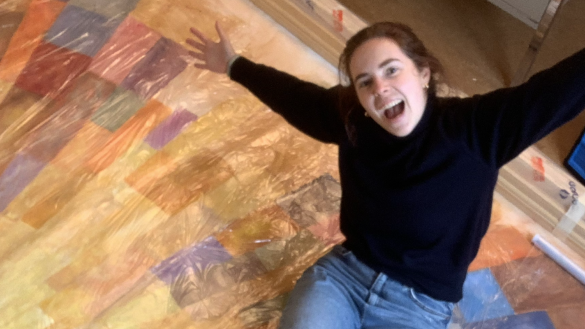 « Comme un vitrail traversé par la lumière » : la foi et la peinture selon Valérie Doat