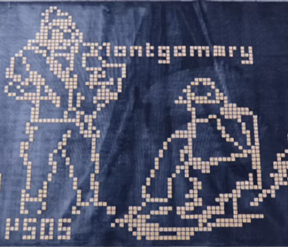 Retrouvez un tapis de Lucie Malou exposé dans la cathédrale de Liège