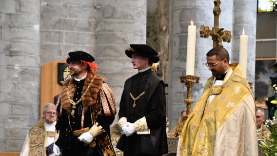 La cathédrale de Bruxelles a célébré ses liens avec Charles Quint