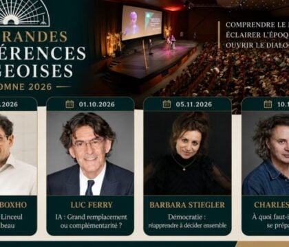 Philippe Boxho, Luc Ferry, Barbara Stiegler et Charles Pépin : quatre regards inédits sur le monde, aux Grandes Conférences Liégeoises
