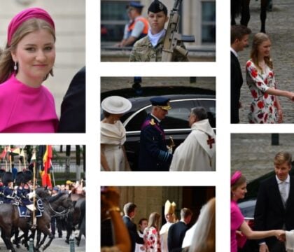 Fête nationale du 21 juillet. Te Deum à Bruxelles