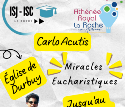 Exposition miracles eucharistiques de Carlo Acutis
